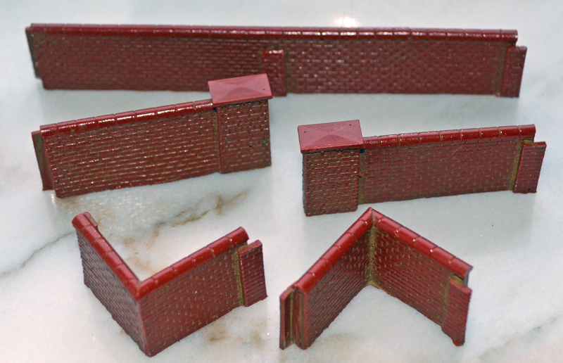 QRF/TSS Red Brick Wall (15mm) set 1