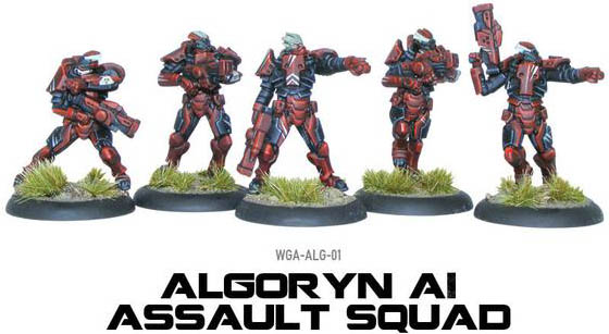 Algoryn AI assault squad Algoryn AI assault squad